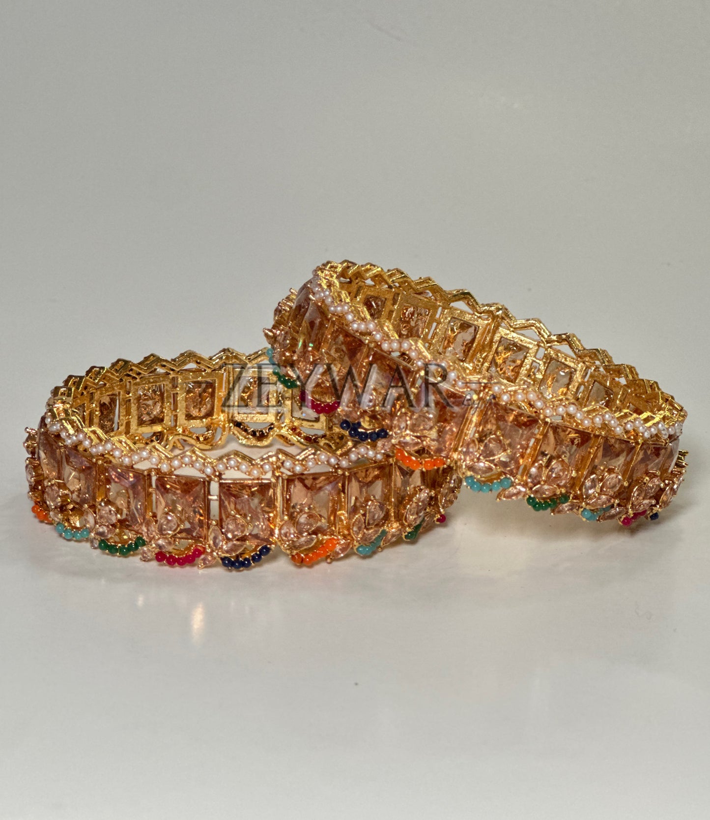 TANISHKA | Gold-Plated | Pakistani Style Karey| Openable