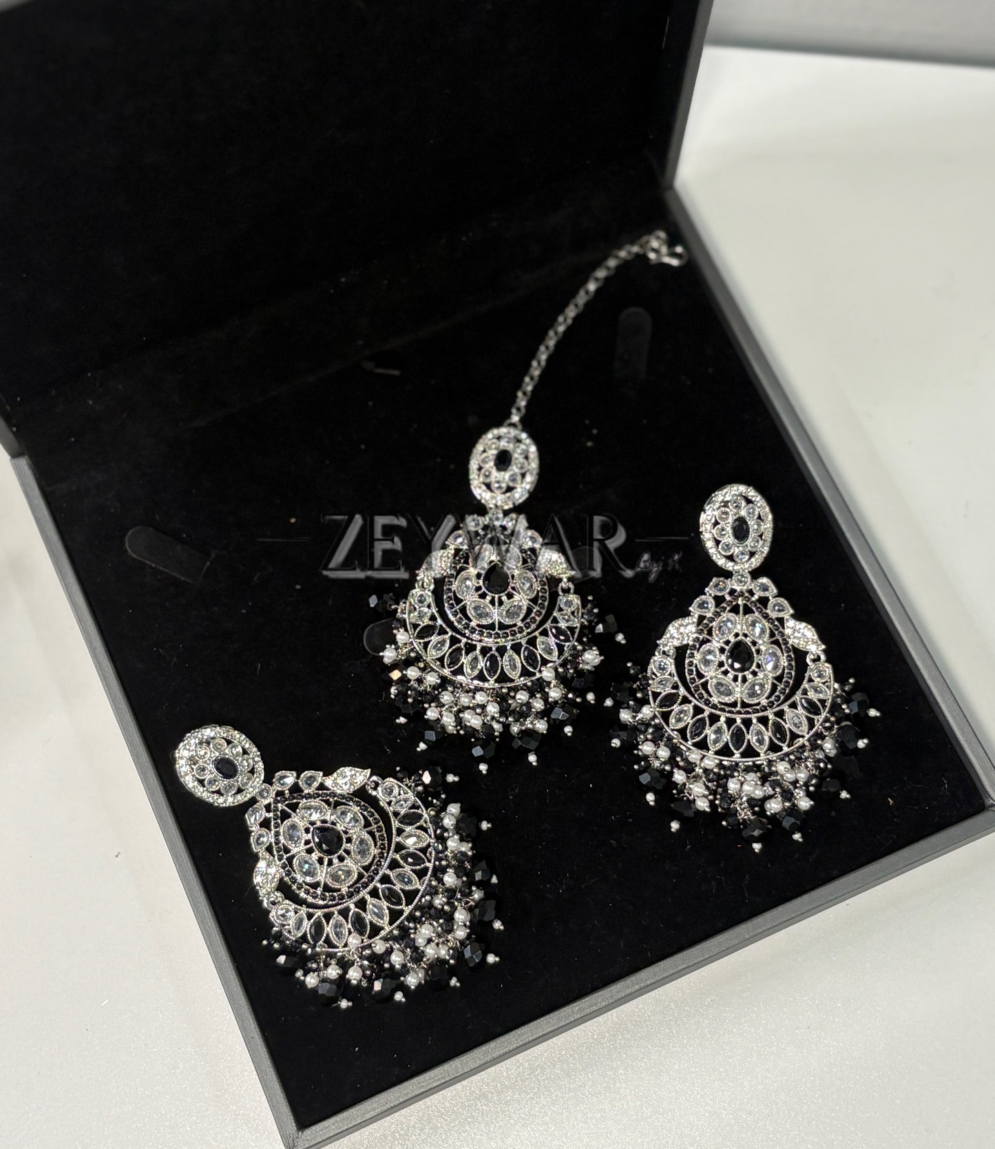 NEHAL | Polki Earring & Tikka