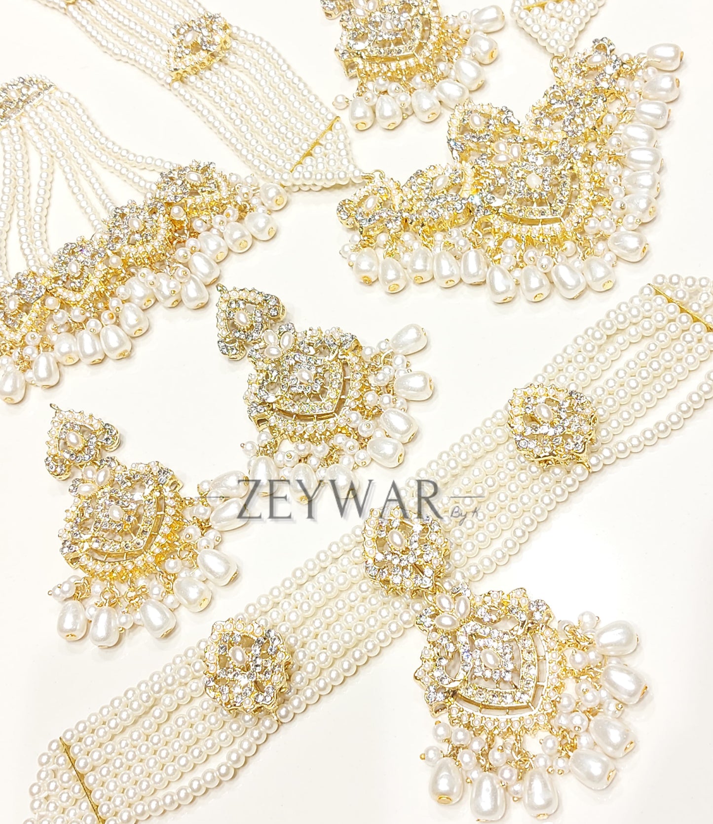 LIYARA | Gold Plated Bridal Set