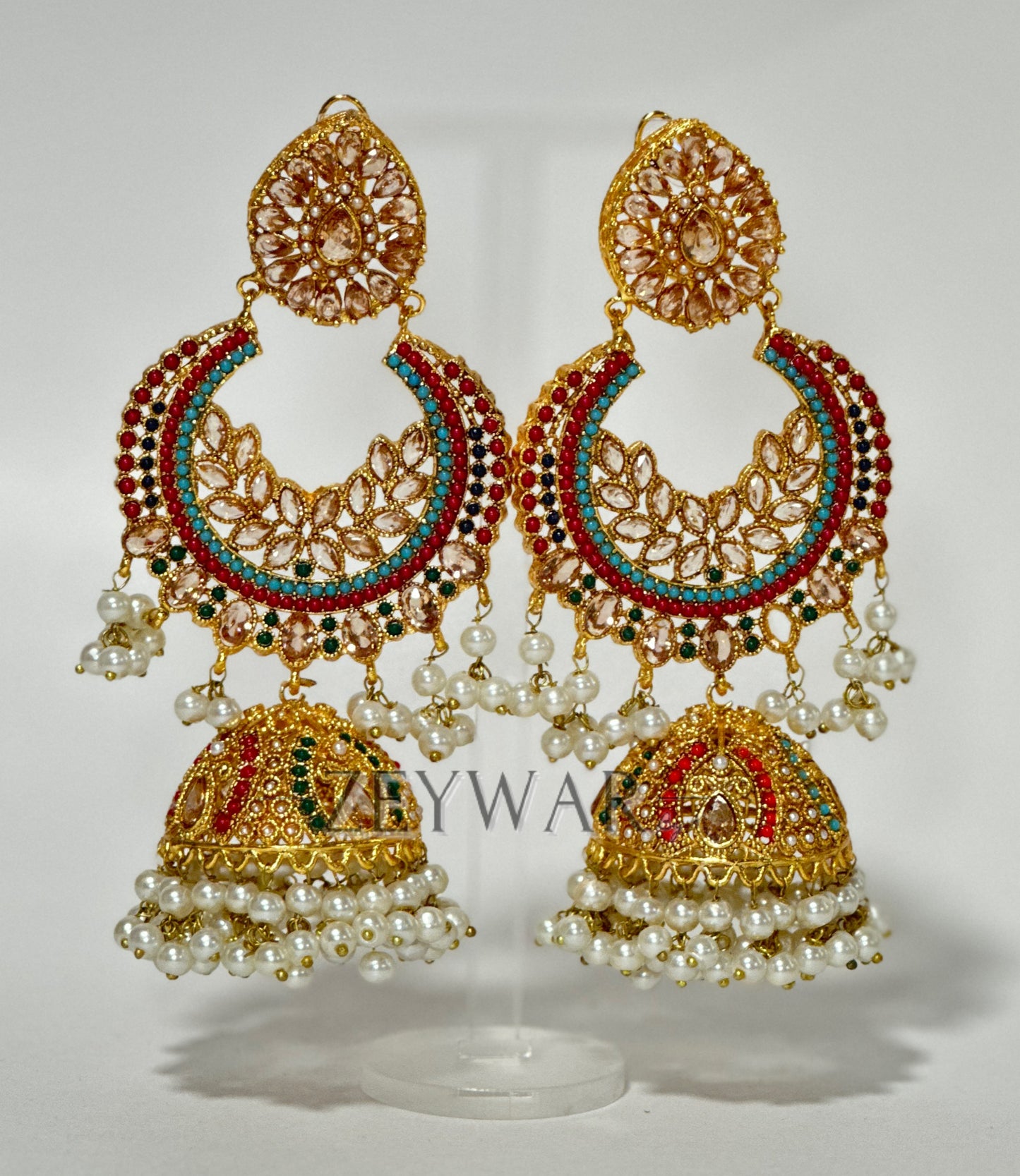 MEHWISH | Statement Jhumki Style Earrings