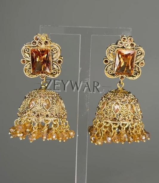 MAYRA | Antique Polish Jhumkey