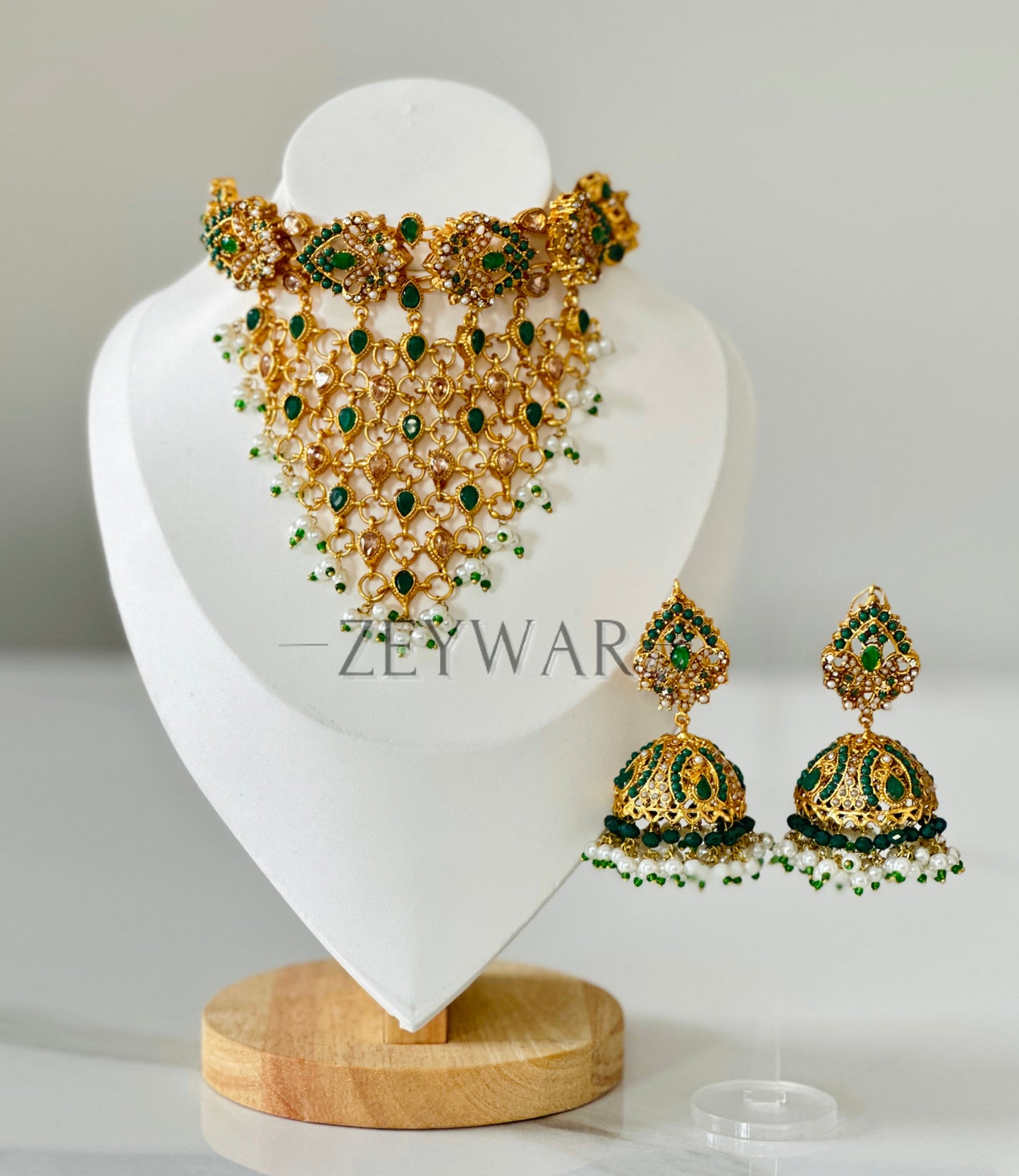 KAJOL | Multi-Layer Choker with Jhumki’s