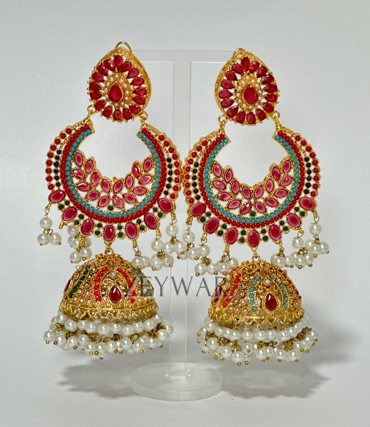 MEHWISH | Statement Jhumki Style Earrings