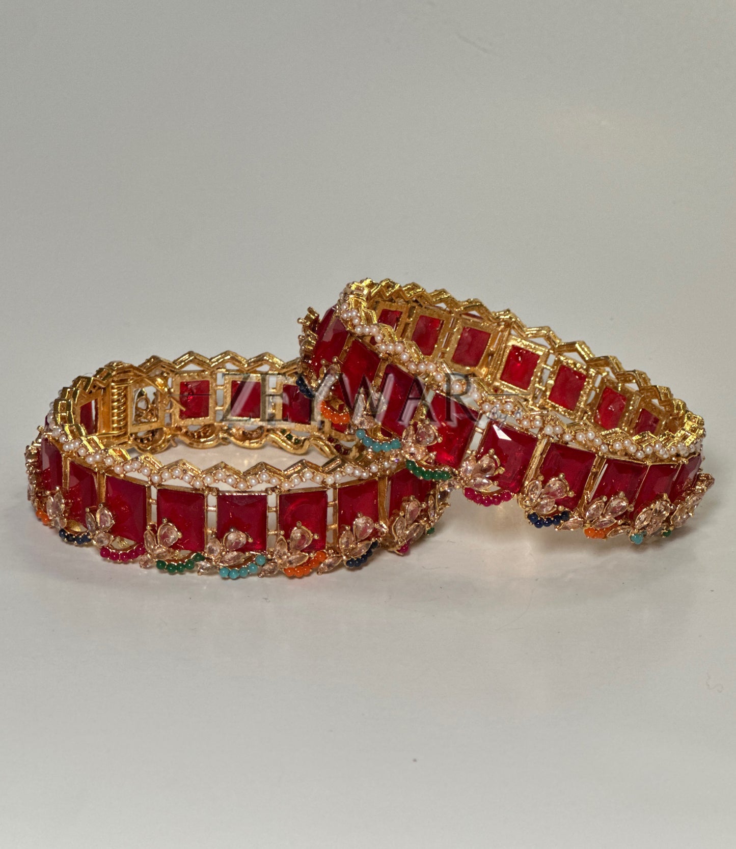 TANISHKA | Gold-Plated | Pakistani Style Karey| Openable
