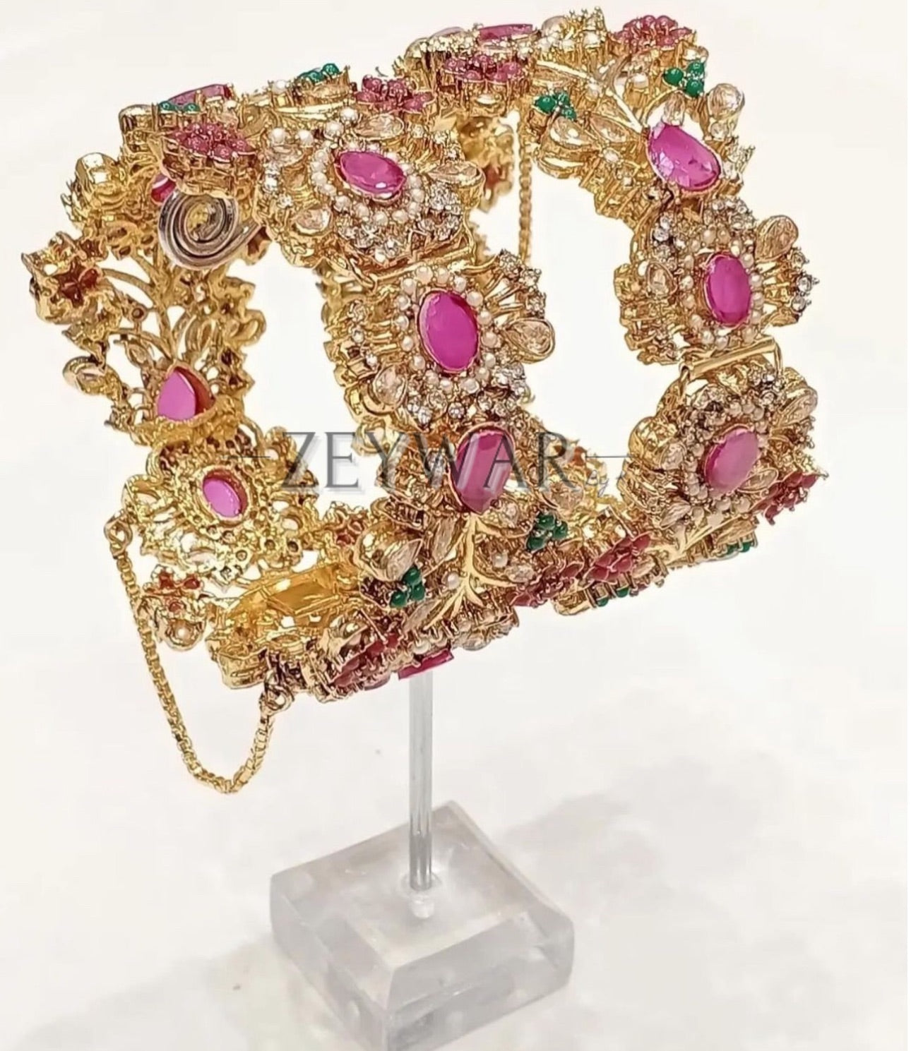 NEHA | 2 Piece | 1 Gram Gold Karey | Openable/One Size