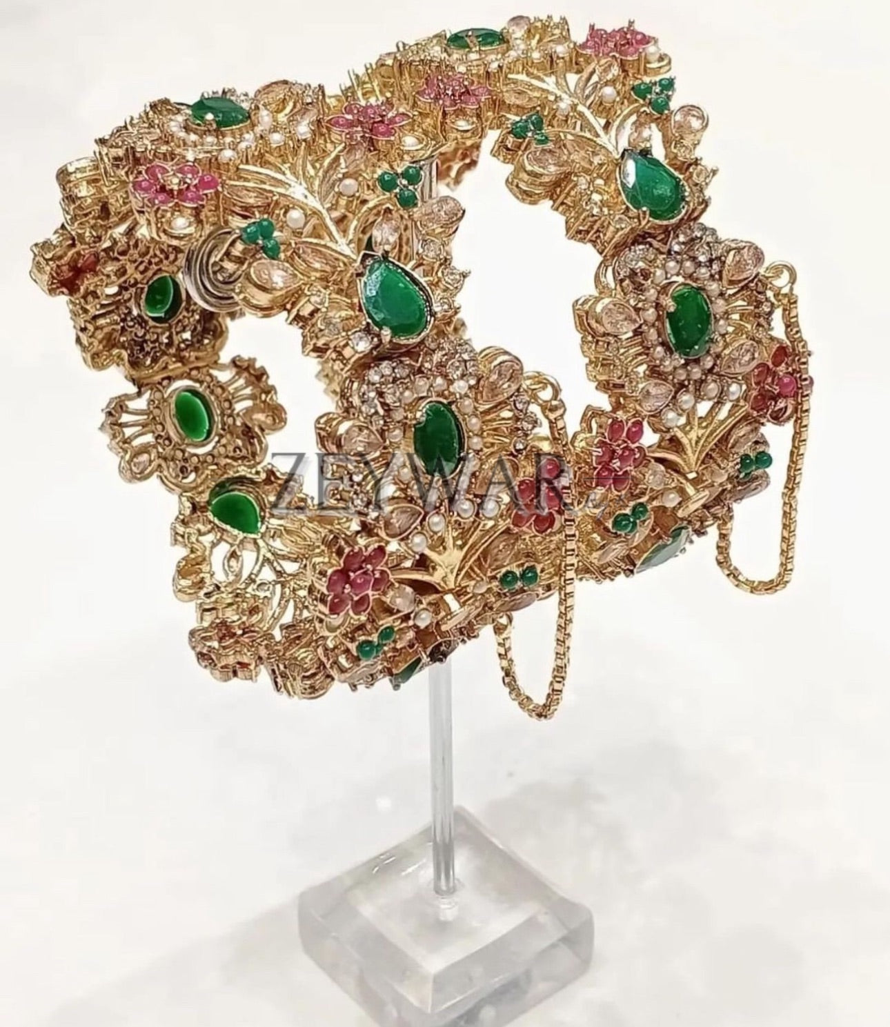 NEHA | 2 Piece | 1 Gram Gold Karey | Openable/One Size