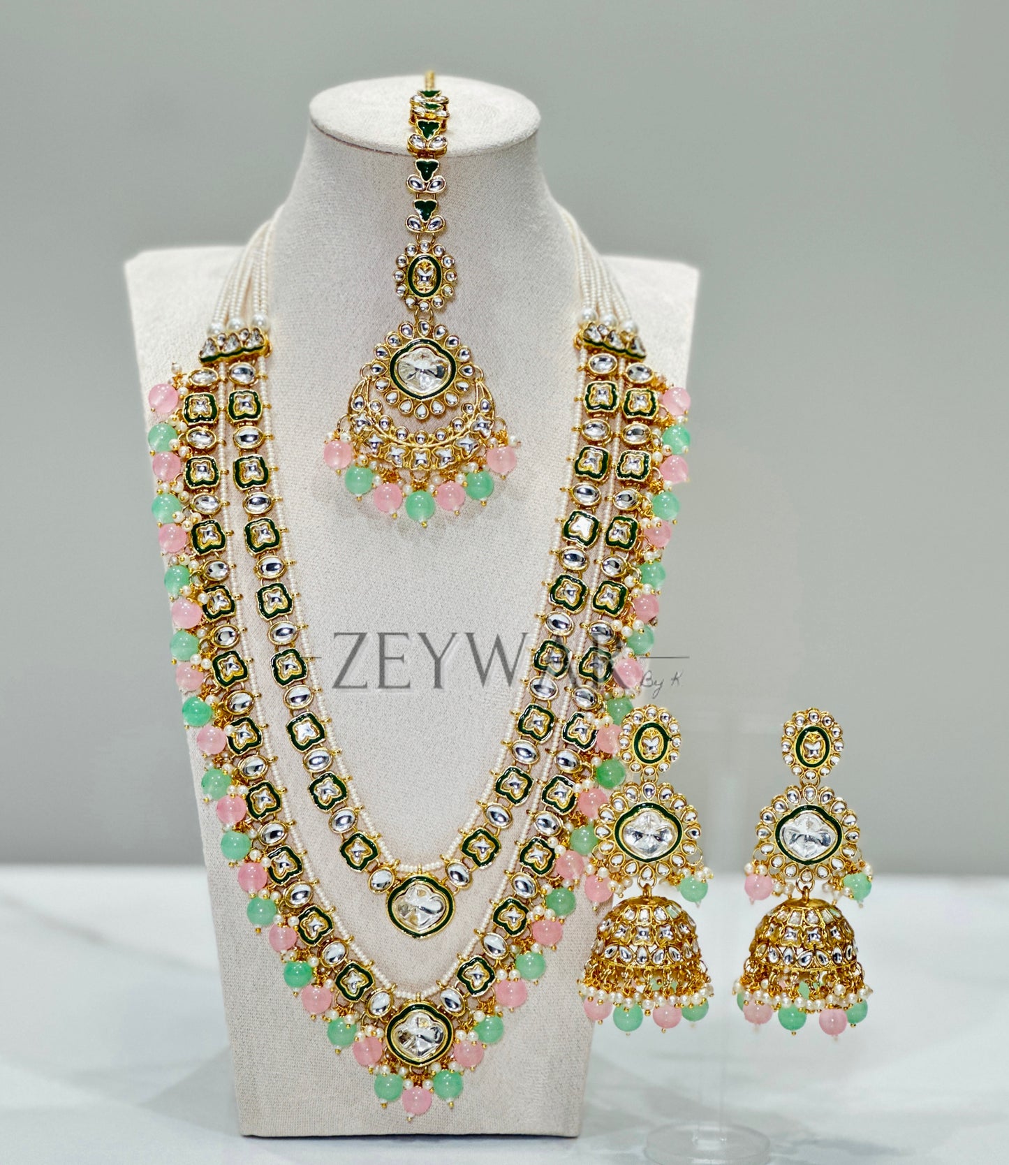 KAVYA | Double Layer Kundan Raani Haar