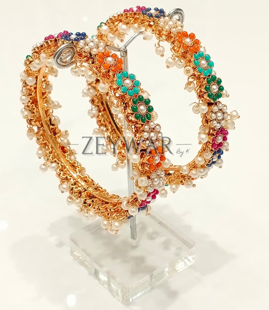 ZEENAT | Multi Color Slim Karey