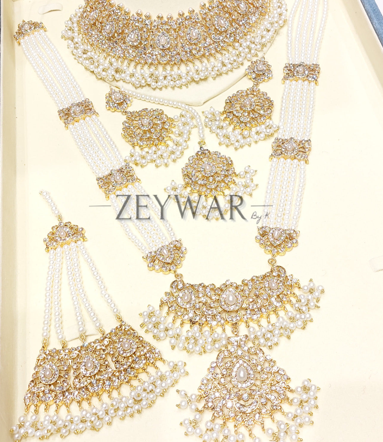 SHEREEN | Pakistani Style Jadau Bridal Set