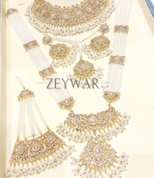 SHEREEN | Pakistani Style Jadau Bridal Set