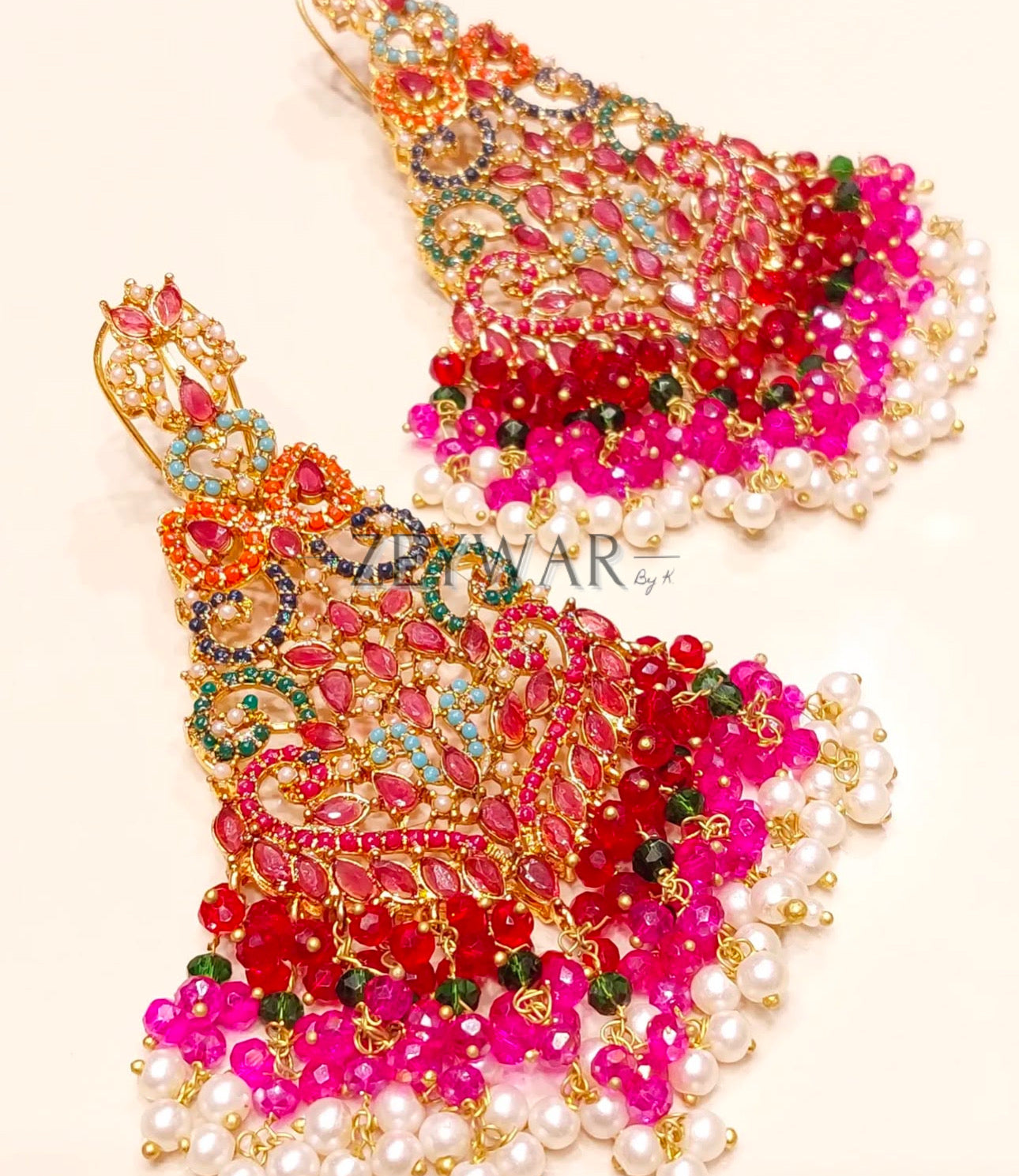 NAZIA | Traditional Pakistani Style Earrings