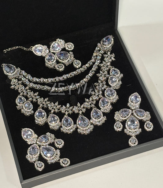 TAMARA | Three Layer CZ Set