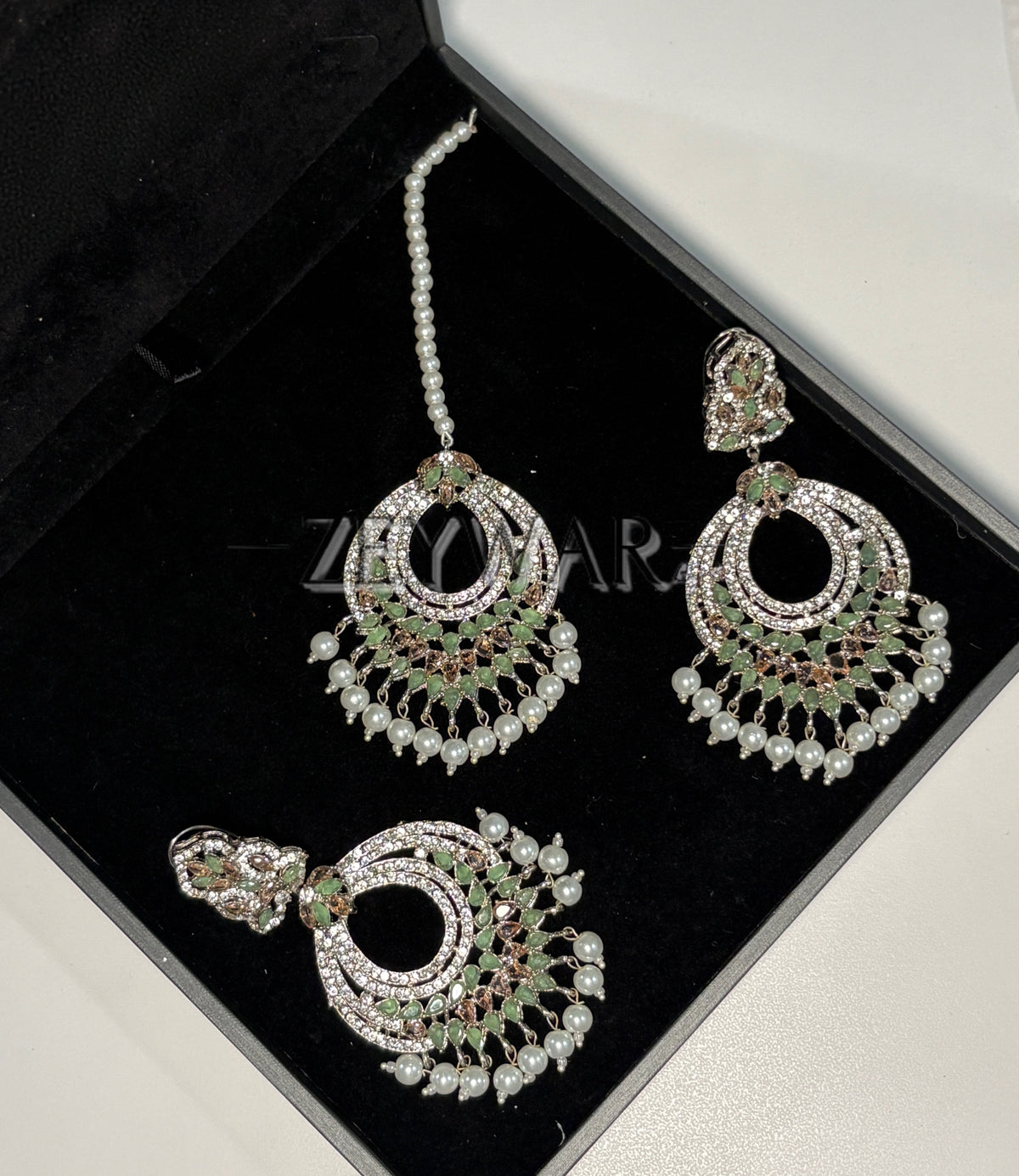 RIMA | AD Earring & Tikka