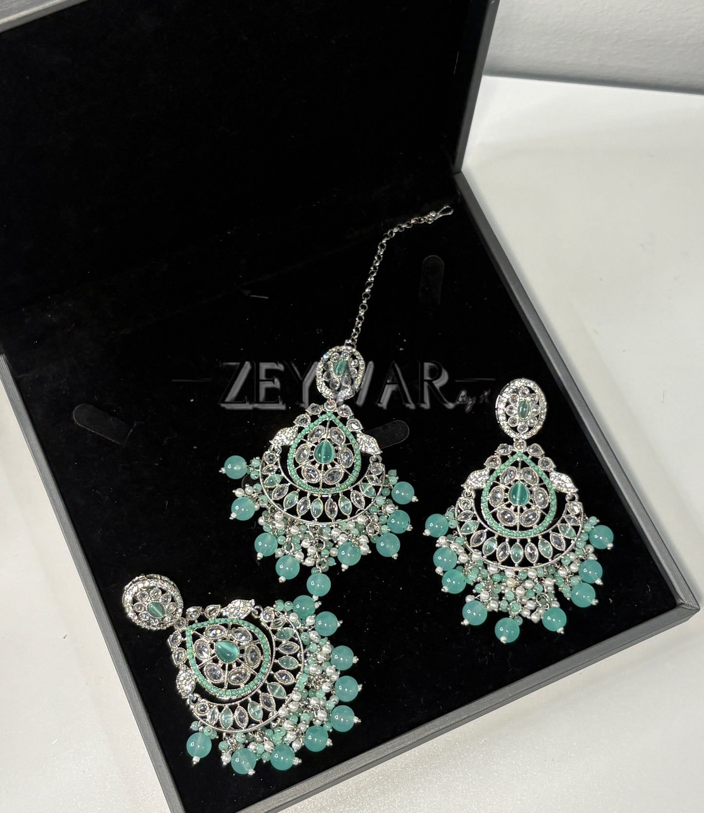 NEHAL | Polki Earring & Tikka