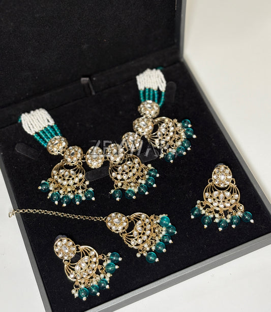 KIRAN | Kundan Necklace Set