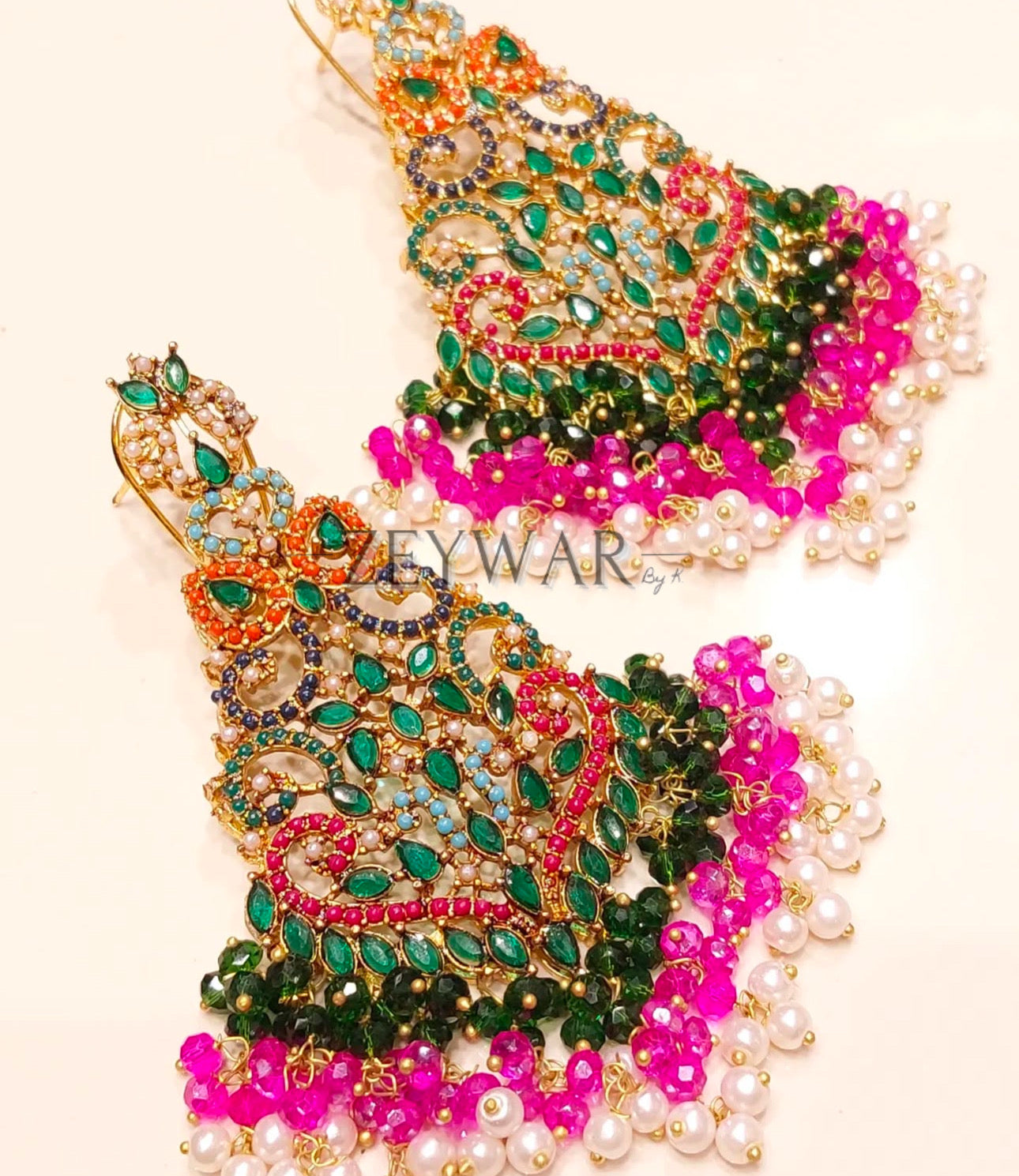 NAZIA | Traditional Pakistani Style Earrings