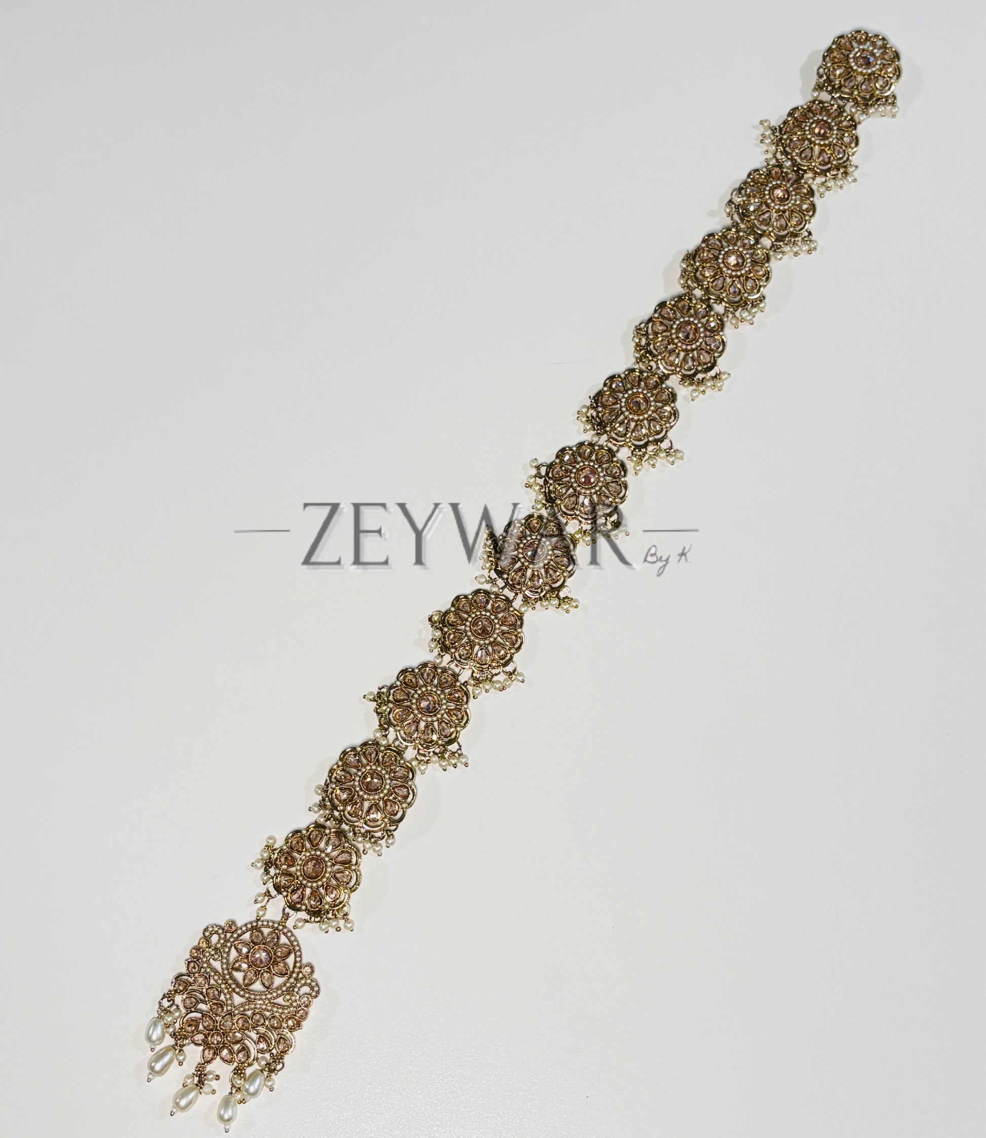MALIKA | Polki Braid Accessory