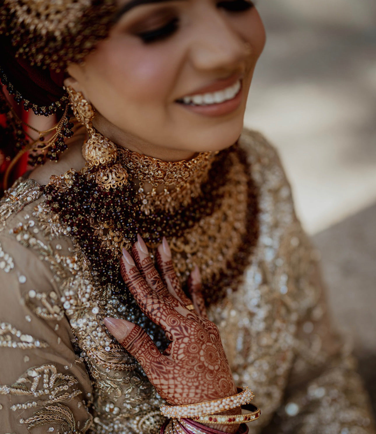 The KINZA | 6 Piece Bridal Set | Gold-Plated | PRE-ORDER ONLY | 8 - 10 weeks delivery (Read Description)