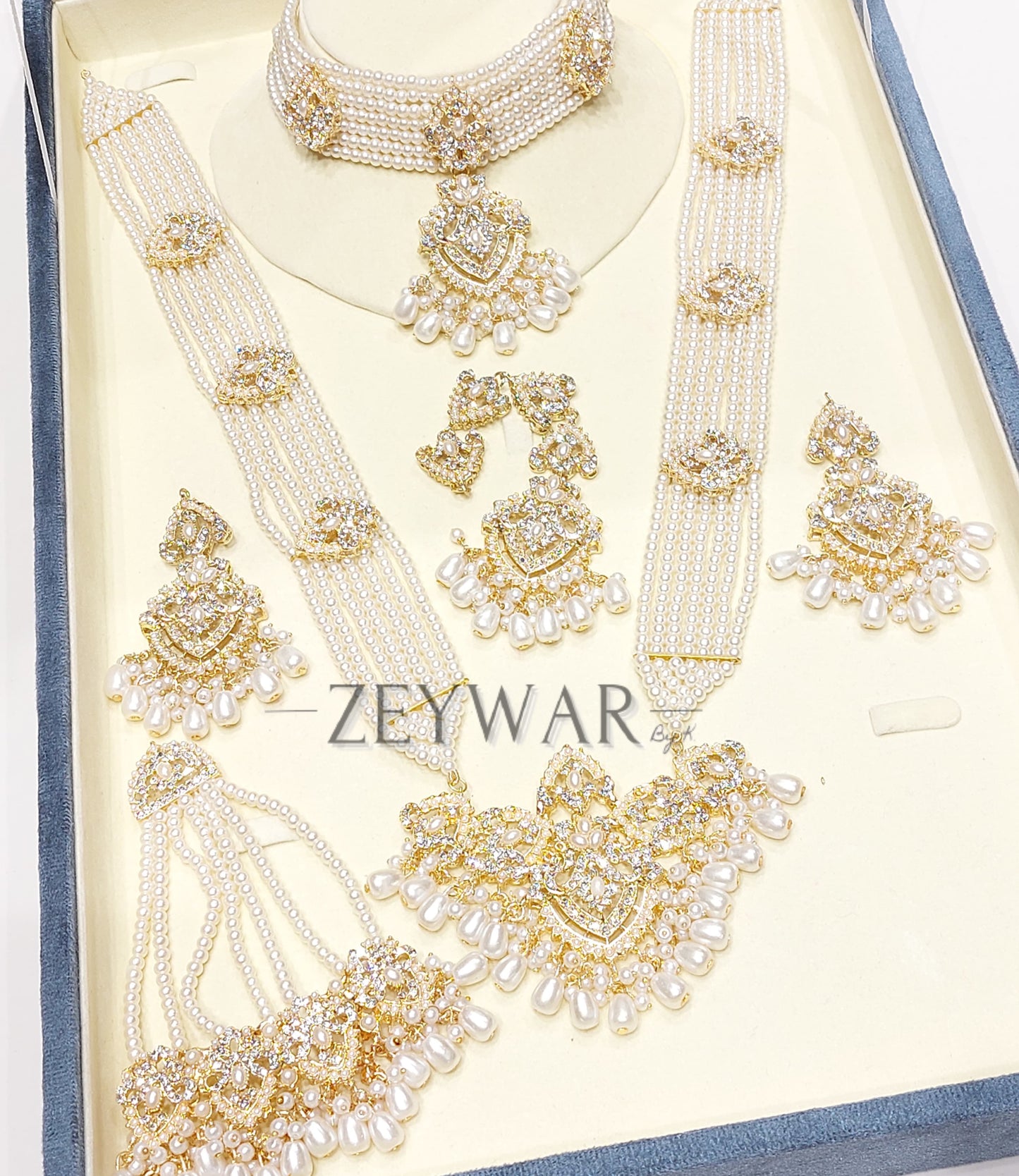 LIYARA | Gold Plated Bridal Set