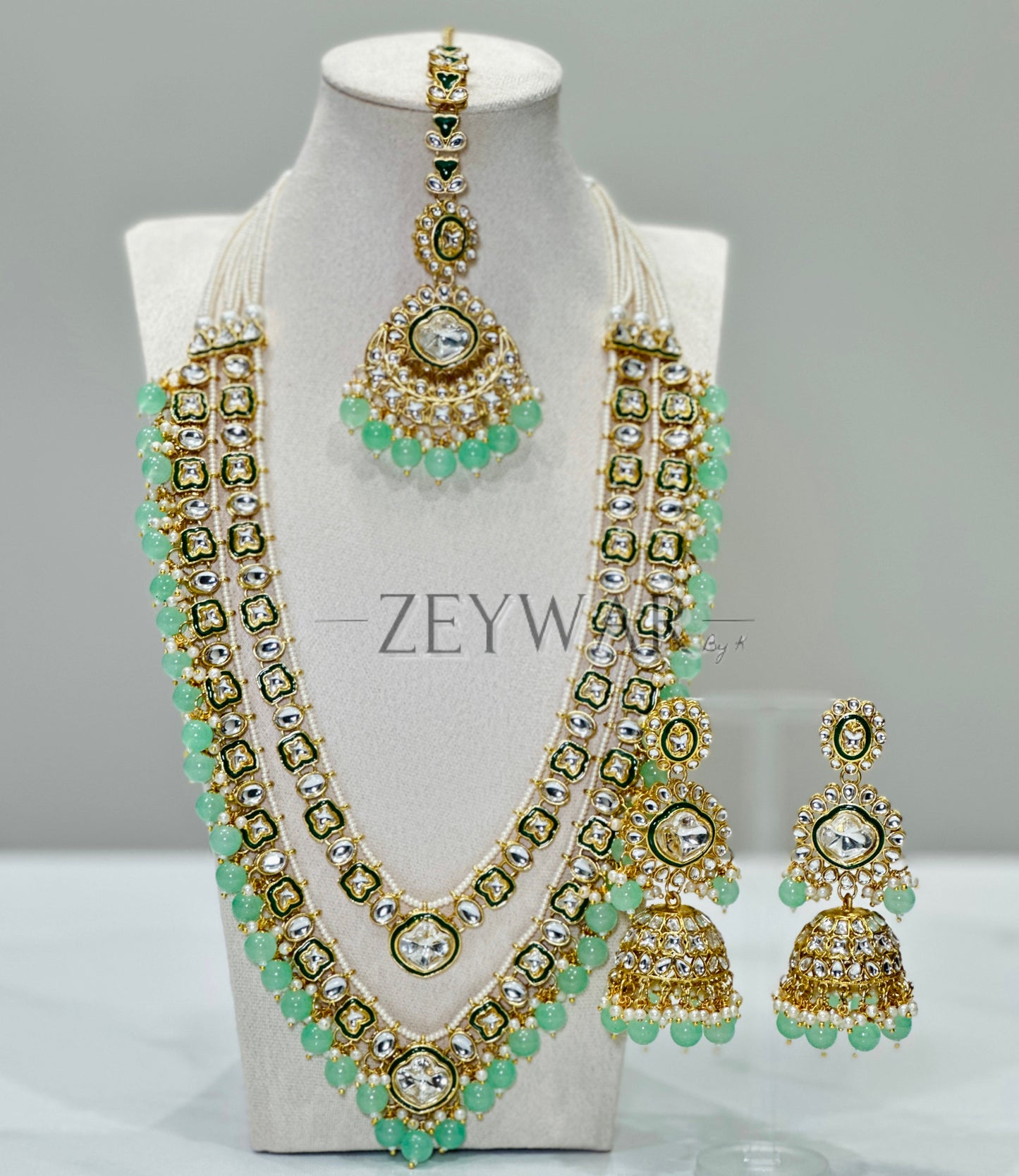 KAVYA | Double Layer Kundan Raani Haar