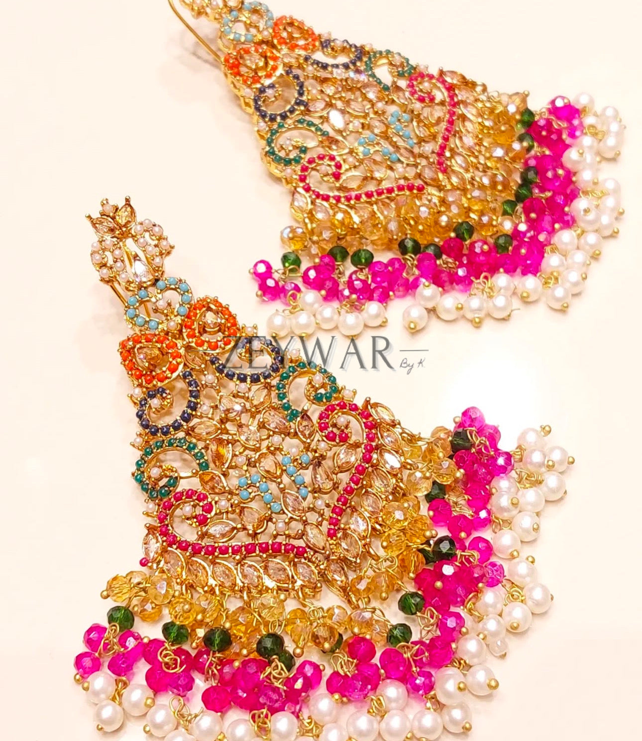 NAZIA | Traditional Pakistani Style Earrings