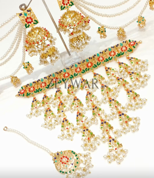 SWALIHAH | Waterfall Jadau Set