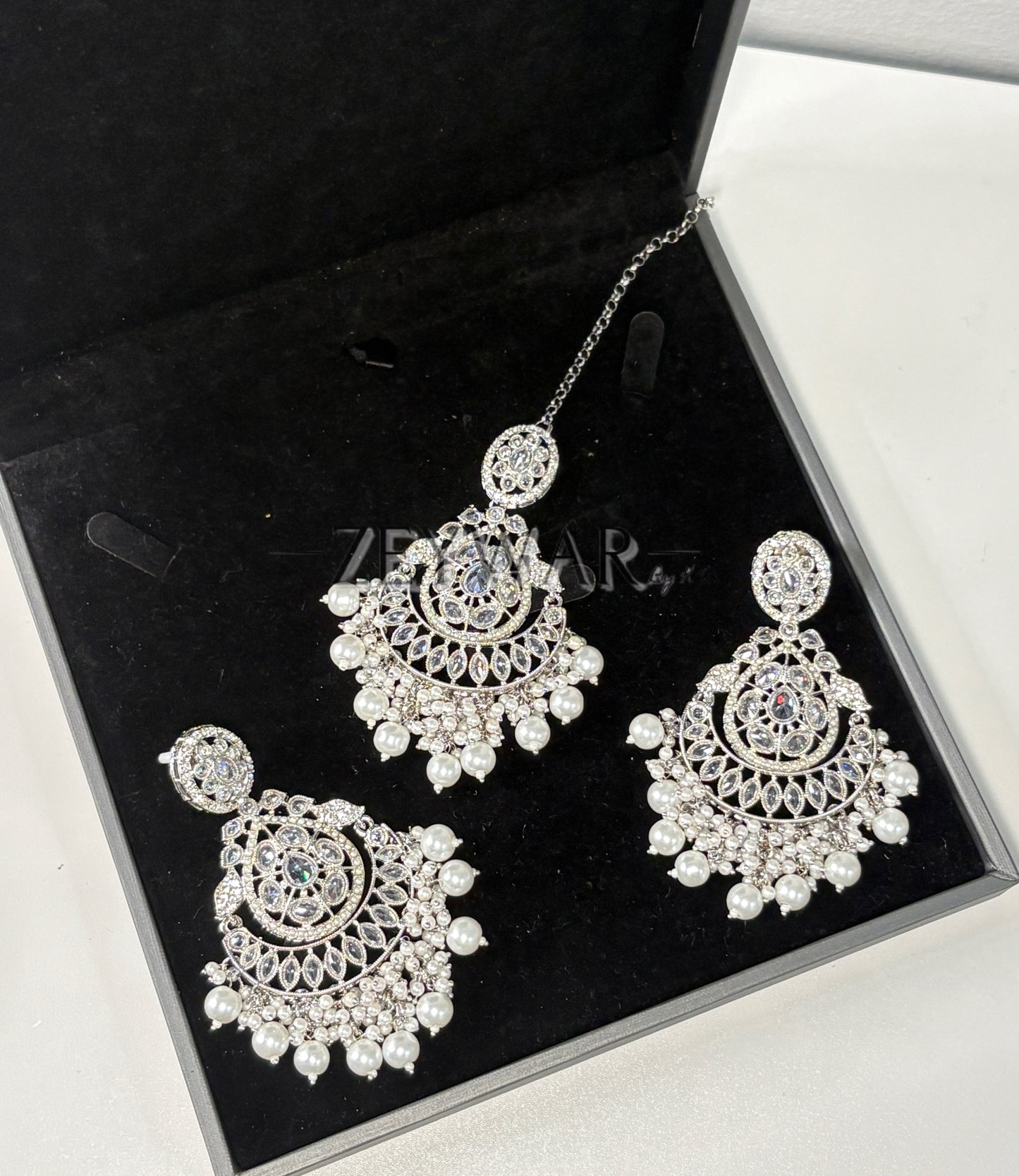 NEHAL | Polki Earring & Tikka