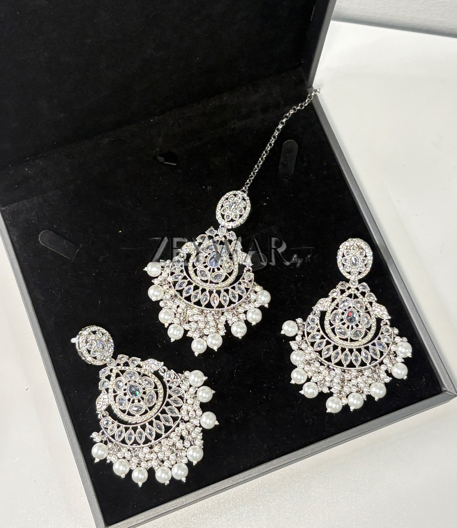 NEHAL | Polki Earring & Tikka