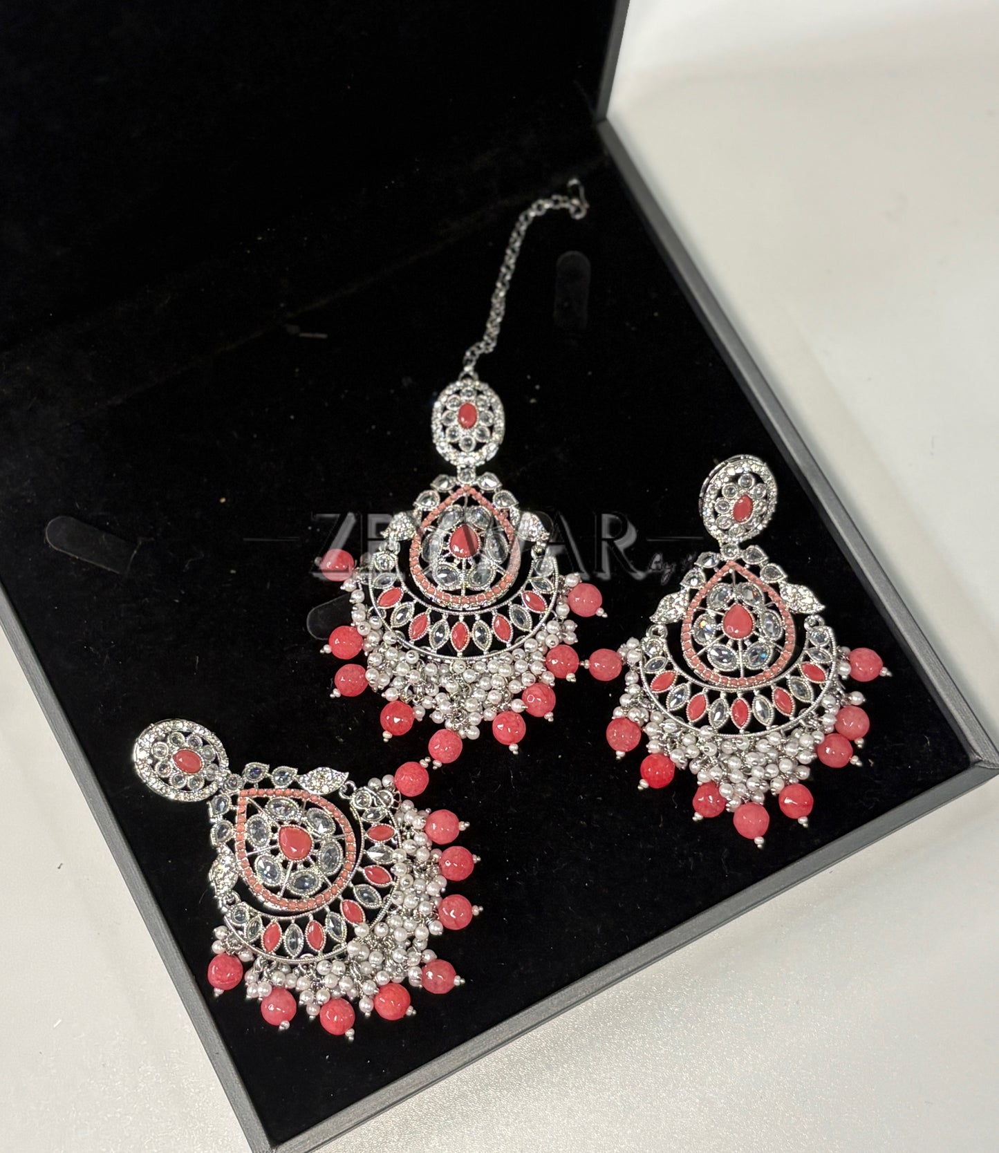 NEHAL | Polki Earring & Tikka