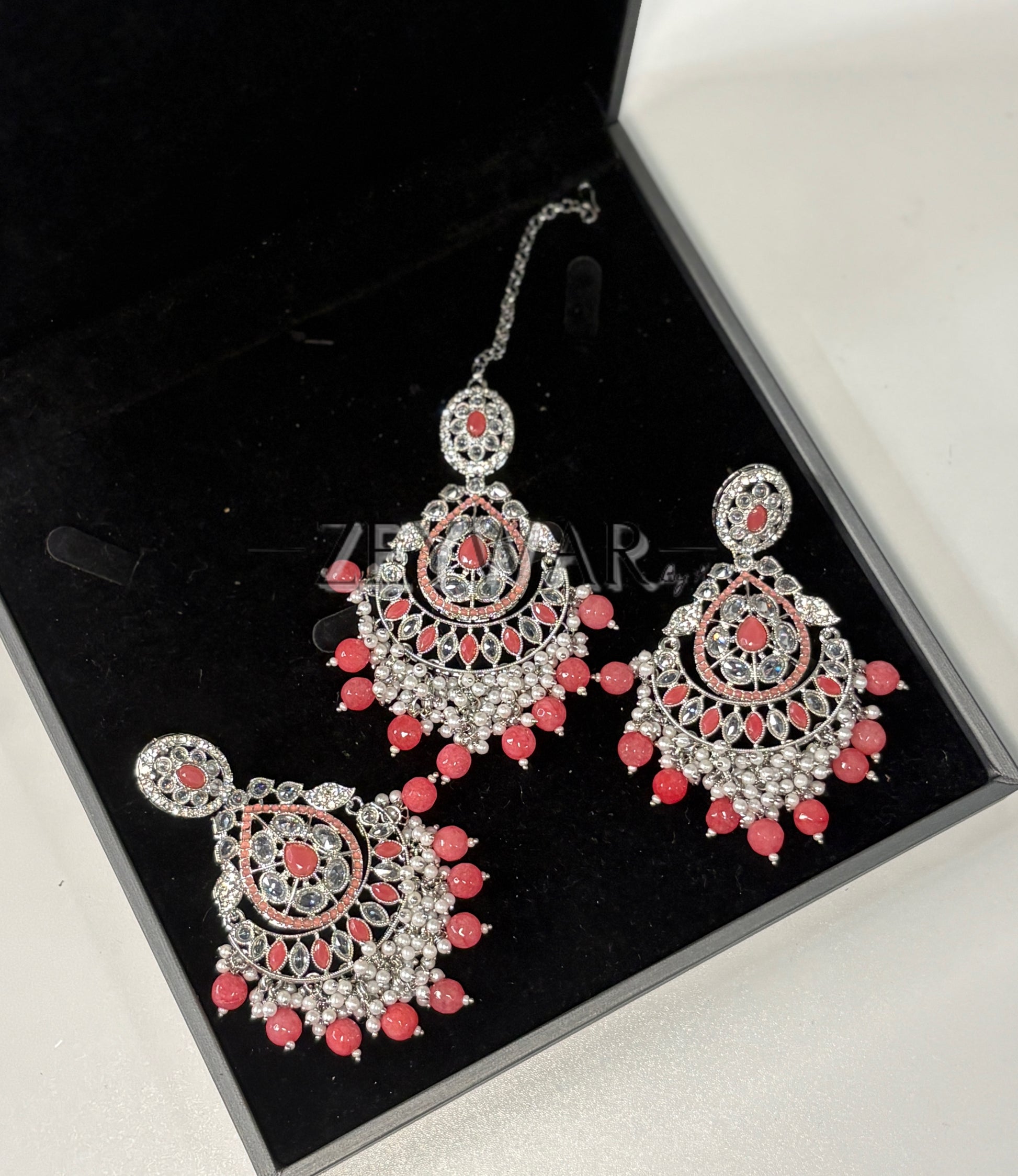 NEHAL | Polki Earring & Tikka