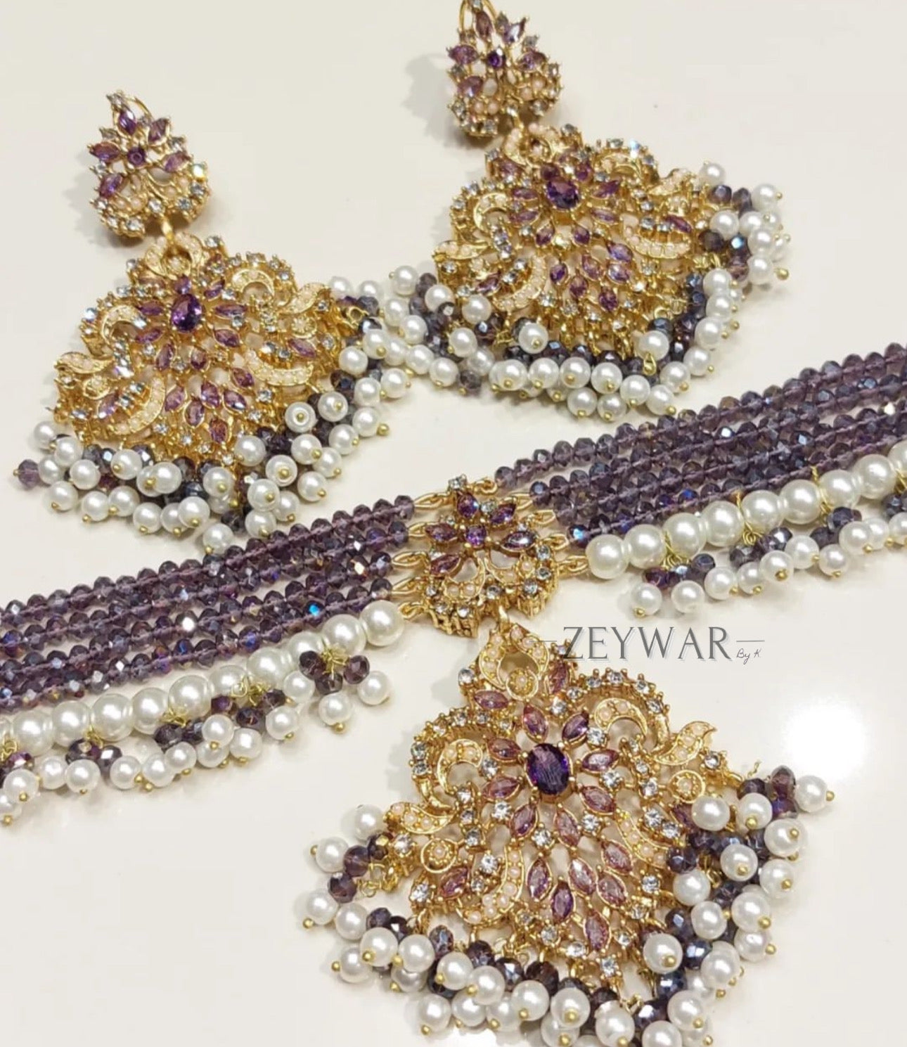 WARDA | Stunning Choker with Earrings