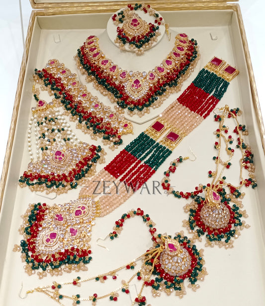 KAMLA | Five Piece Pakistani Style Bridal Set