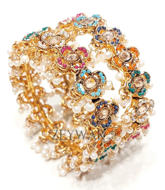 KRITI | Gold Plated Bangles