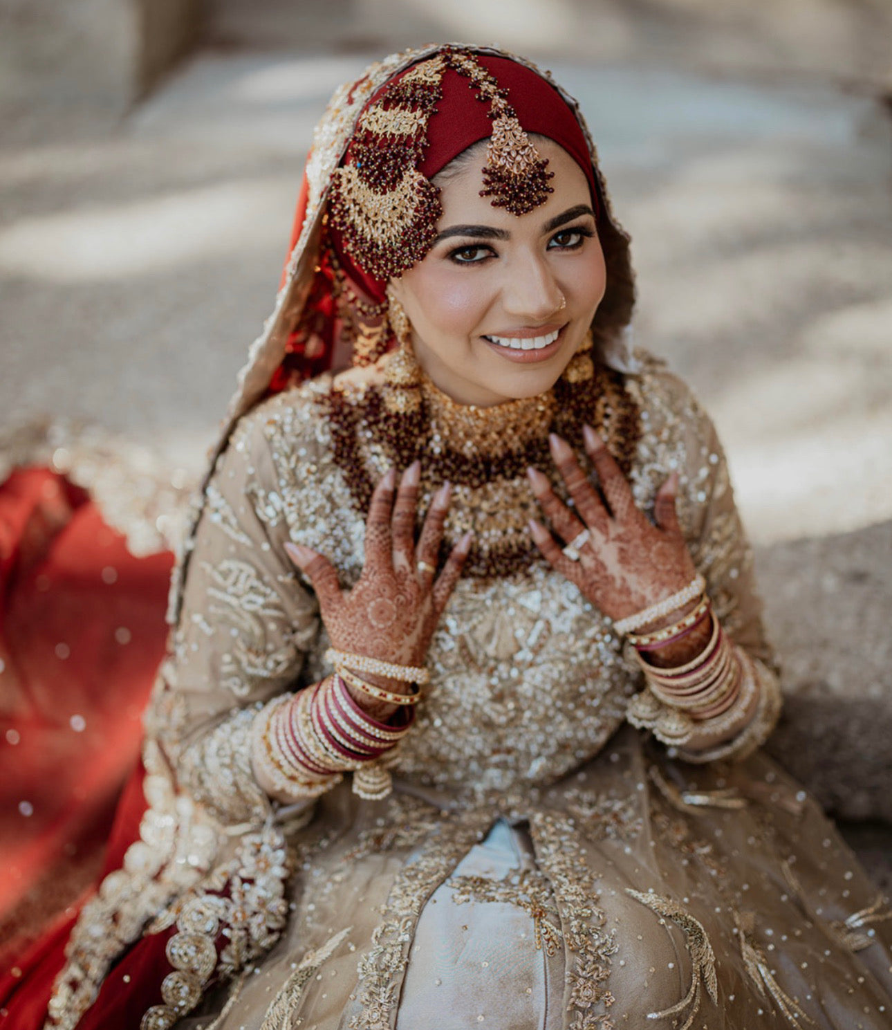 The KINZA | 6 Piece Bridal Set | Gold-Plated | PRE-ORDER ONLY | 8 - 10 weeks delivery (Read Description)