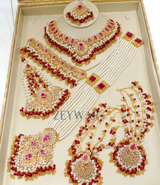 KAMLA | Five Piece Pakistani Style Bridal Set