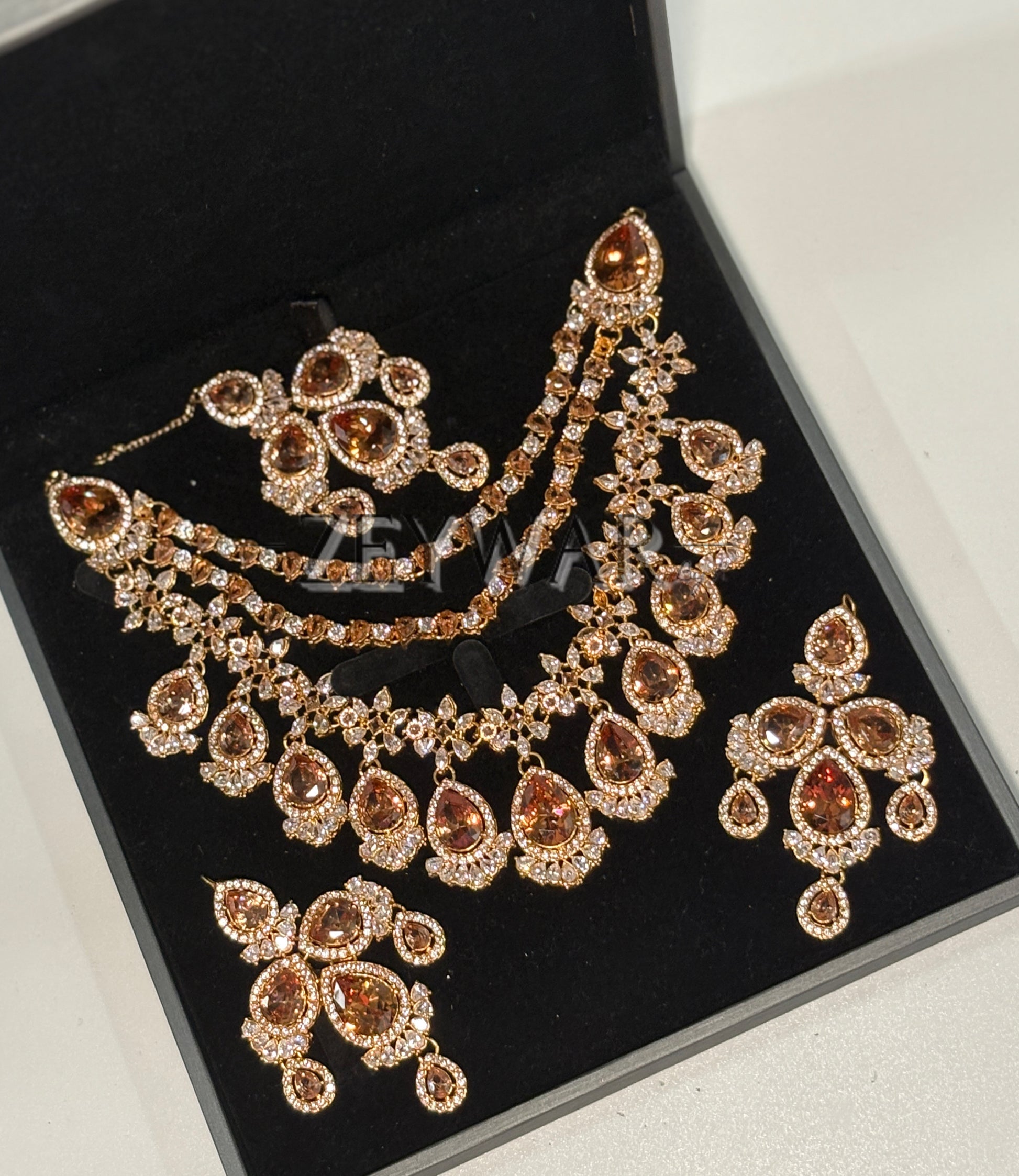 TAMARA | Three Layer CZ Set