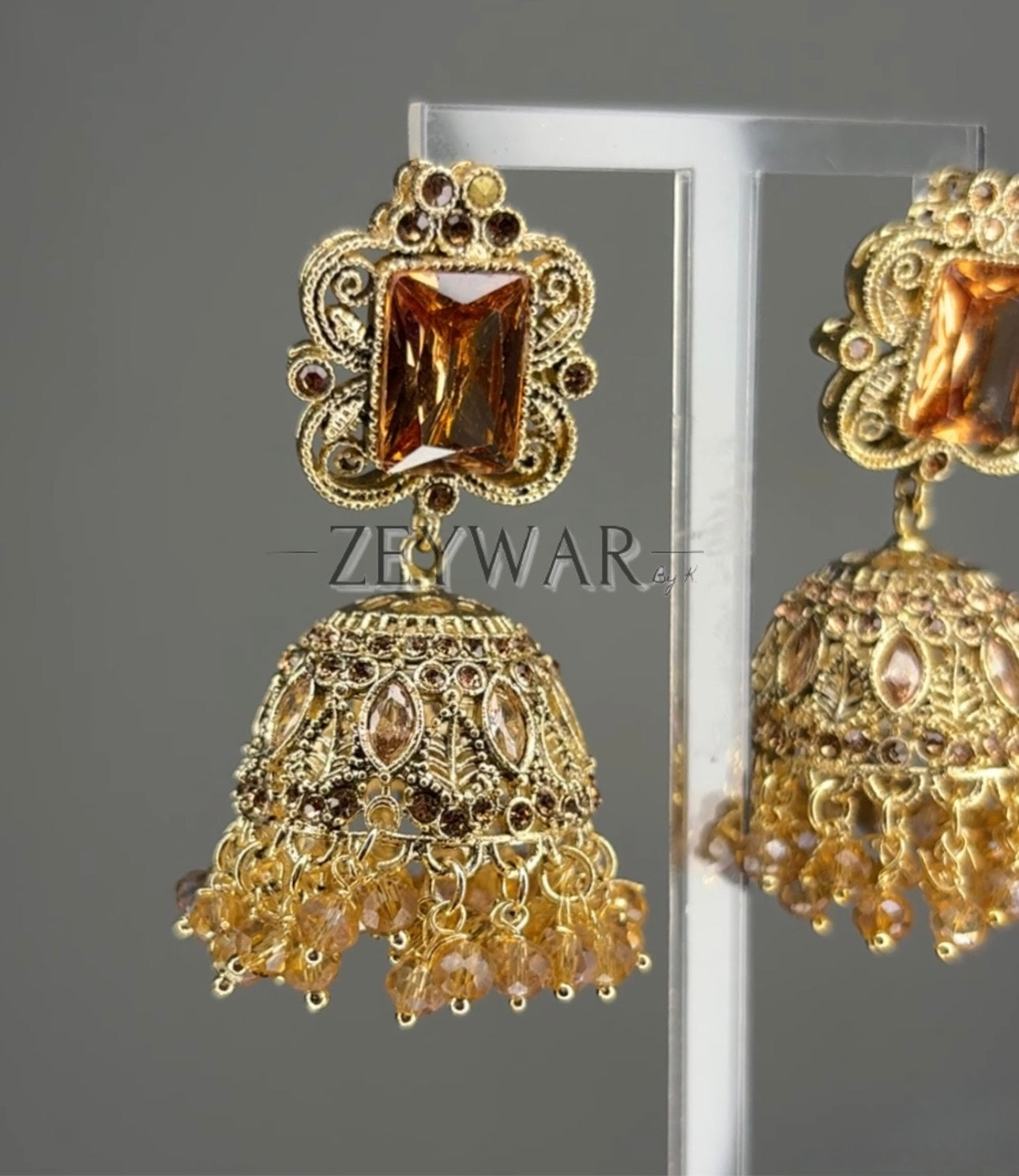 MAYRA | Antique Polish Jhumkey