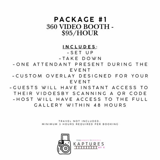 Package #1 - Message on WhatsApp to Book