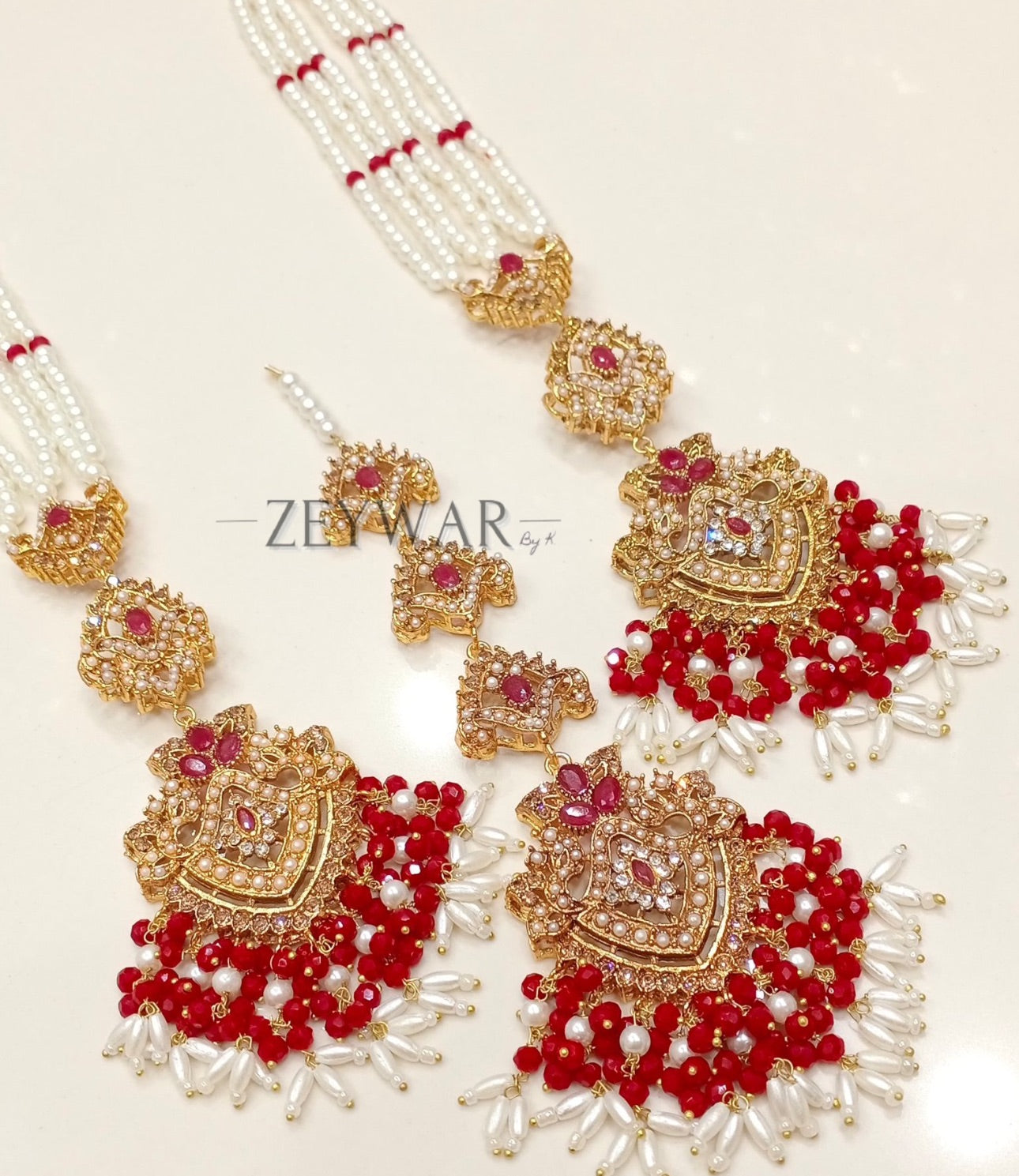 AZRIM | Tikka & Earring with Saharey