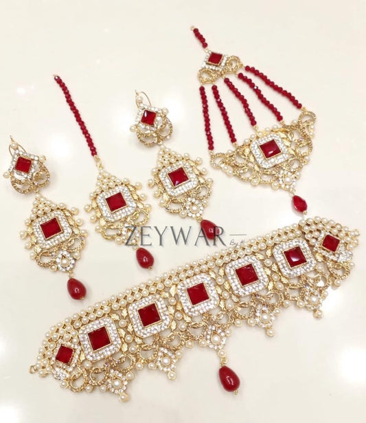 AIMAN | 4 Piece Semi-Bridal/Bridal Set