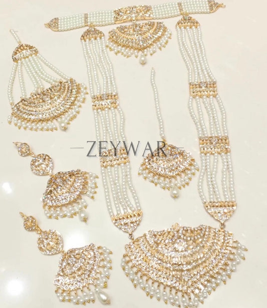 MINAAL | Jadau | 5 Piece Bridal Set